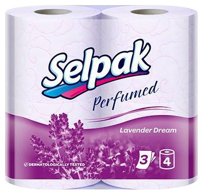 

Selpak Perf Toilet Tissue Paper Roll - Lavender 200 g