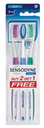 

Sensodyne Sensitive Toothbrush 3 pcs