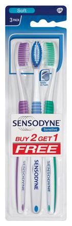

Sensodyne Sensitive Toothbrush 3 pcs