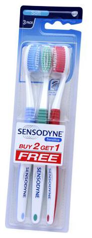 

Sensodyne Toothbrush - Sensitive Buy 3 pcs