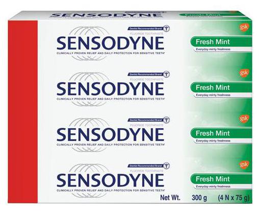 

Sensodyne Toothpaste - Fresh Mint 300 g