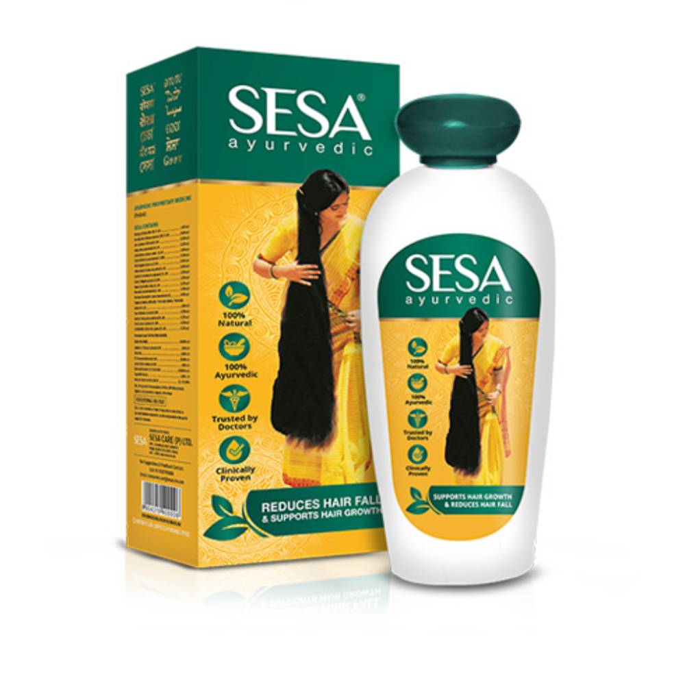

Sesa Ayurvedic Oil Prevents Hair Fall Good for Hair Growth 100 ml