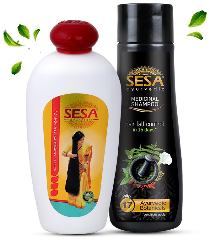 

Sesa Hair Care (Shampoo 350 ml Hair Oil 200 ml) (Pack of 2)