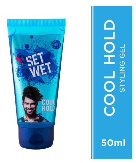 

Set Cool Hold Hair Styling Gel For Men 50ml