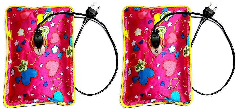 

Set Of 2 Electric Hot Bags - Assorted Color And Design Sold By Evershine Gifts And Household