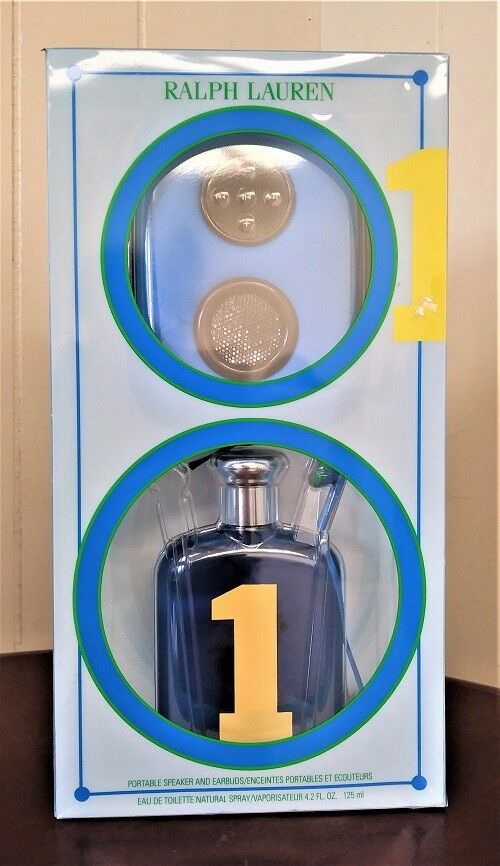 

SET POLO PONY 1 RL 3PC 4 2OZ EDT EARBUDS PORTABLE SPEAKER FOR IPOD IPAD MEN