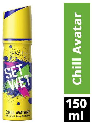 

Set Wet Chill Avatar Deodorant Spray Perfume 150 ml