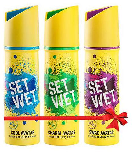 

Set Wet Cool Charm Swag Avatar Deodorant Spray Perfume 450 ml
