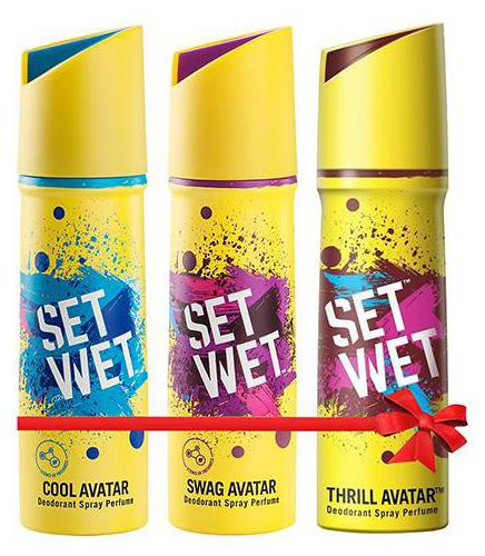 

Set Wet Cool Swag Thrill Avatar Deodorant Spray Perfume 450 ml