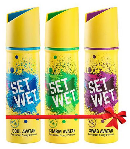 

Set Wet Cool Charm Swag Avatar Deodorant Spray Perfume 450 ml