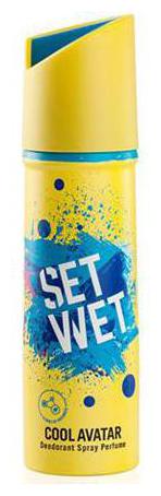 

Set Wet Cool Avatar Deodorant Spray Perfume 150 ml