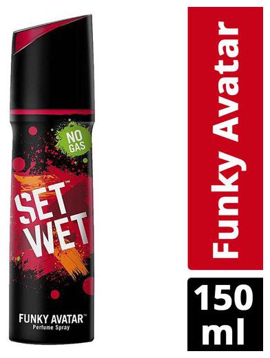 

Set Wet Funky Avatar Perfume Spray 150 ml