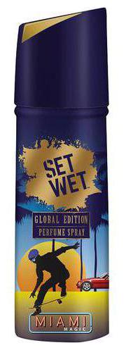 

Set Wet Global Edition Perfume Spray For Men - Miami Magic 120 ml