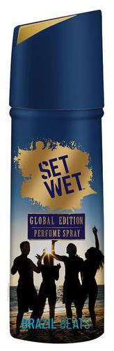 

Set Wet Global Edition Perfume Spray For Men - Brazil Beats 120 ml