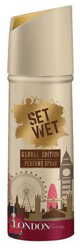 

Set Wet Global Edition Perfume Spray For Men - London Luxury 120 ml