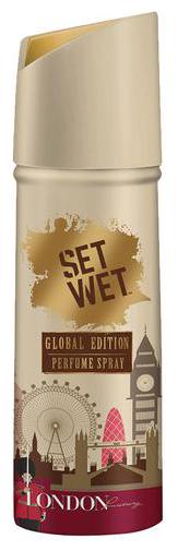 

Set Wet Global Edition Perfume Spray For Men - London Luxury 120 ml