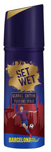 

Set Wet Global Edition Perfume Spray For Men - Barcelona Blast 120 ml