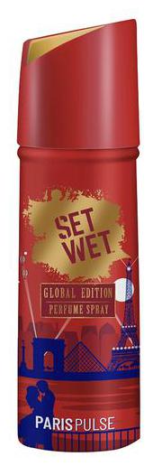 

Set Wet Global Edition Perfume Spray For Men - Paris Pulse 120 ml