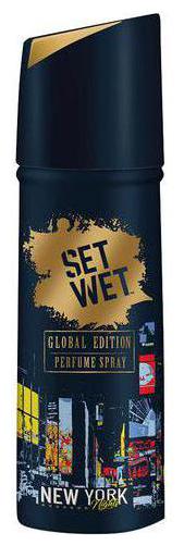 

Set Wet Global Edition Perfume Spray For Men - New York Nights 120 ml