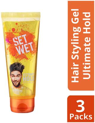 Buy Set Wet Ultimate Hold Hair Styling Gel For Men 100 Ml Pack