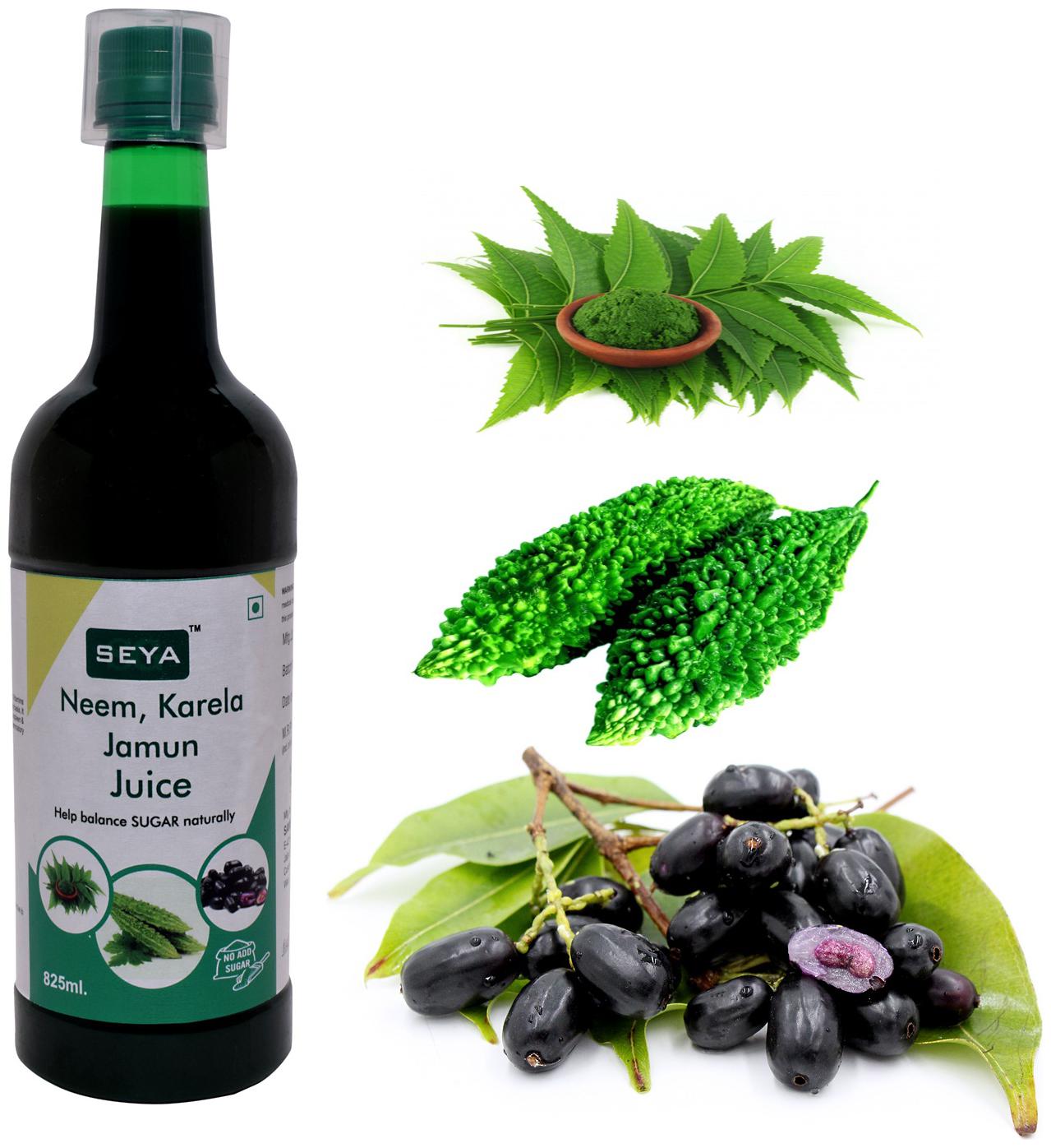 

Seya Neem Karela Jamun Juice 825ml