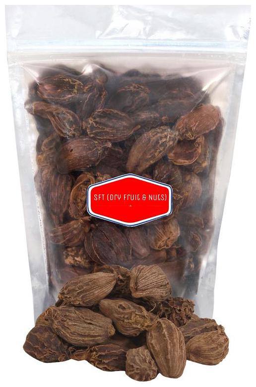 

SFT Cardamom Black Whole (Badi Elaichi Sabut Elaichi) Grade- Big Size 1 kg