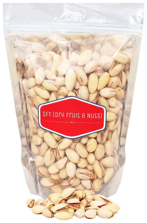 

SFT Pistachious Nut Roasted Salted American 100 Pure Organic (Pista) 500 g Grade- King Size