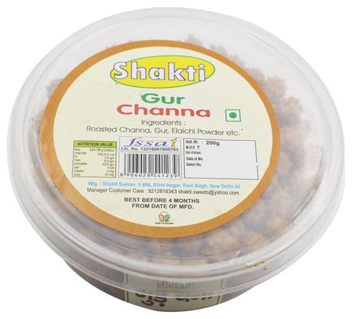 

Shakti Snacks - Gur Channa 200 g