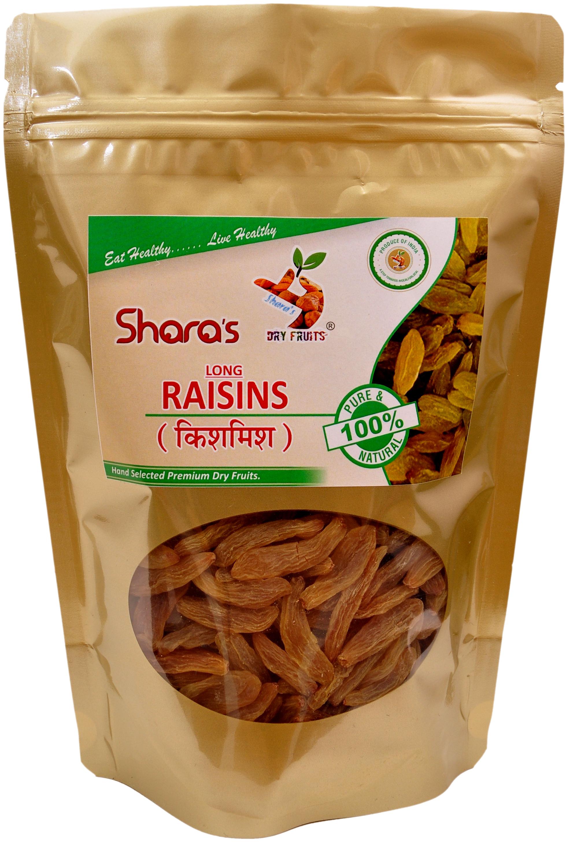 

Shara s Premium Raisins Kishmish 400 g - Jumbo Size