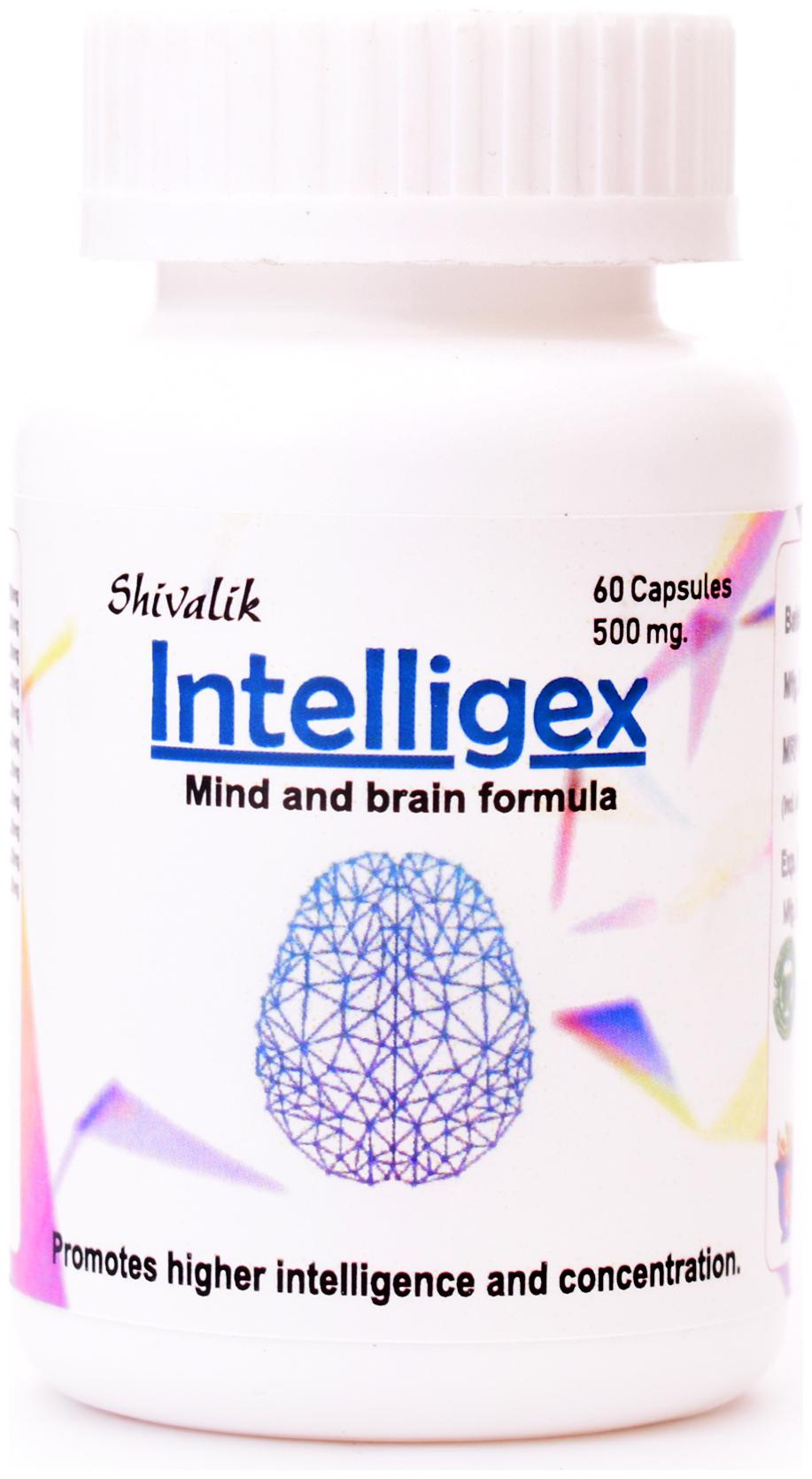 

Shivalik Herbals Intelligex 60Capsules