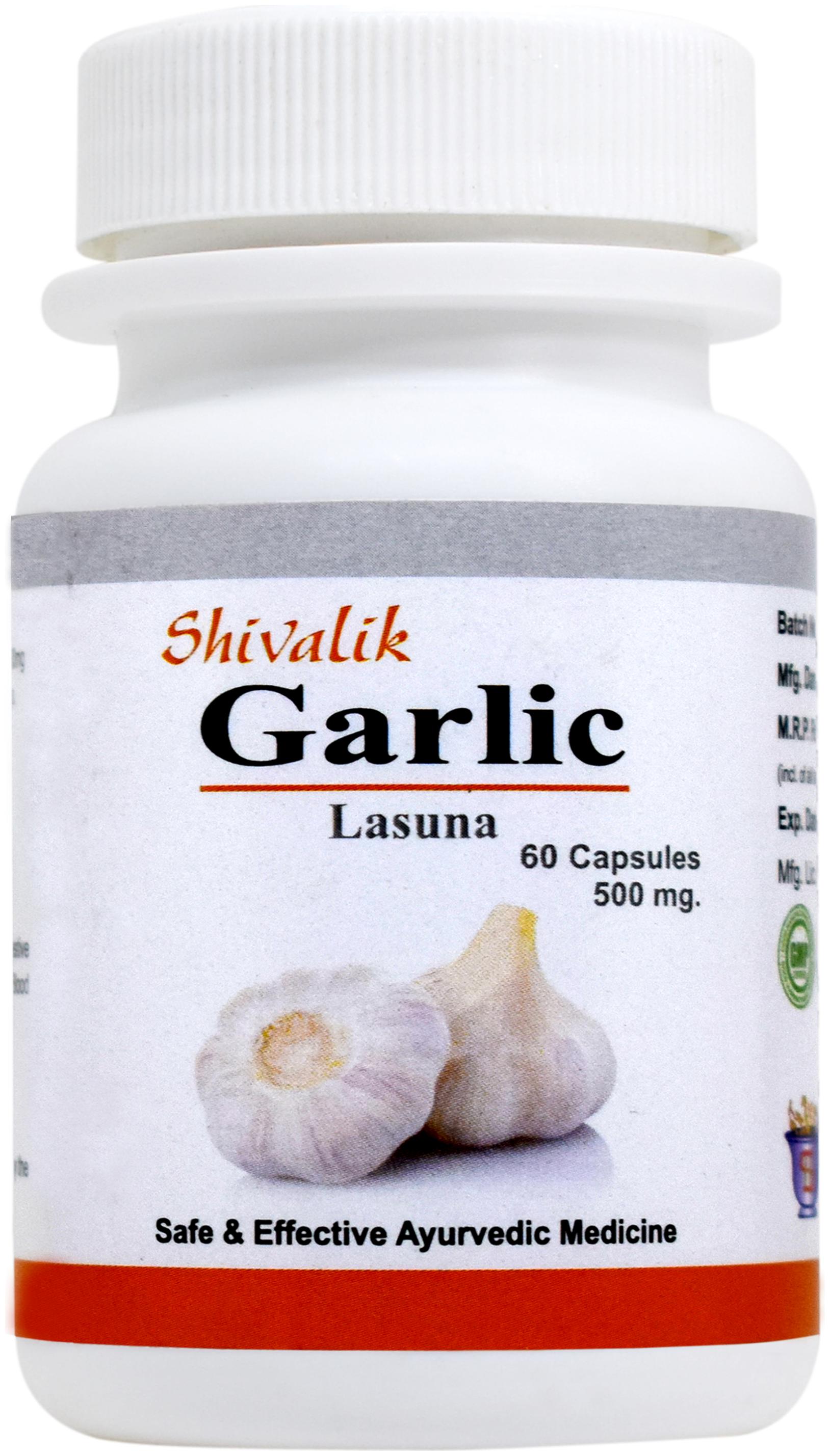 

Shivalik Herbals Garlic 60 Capsules(Pack of 2)