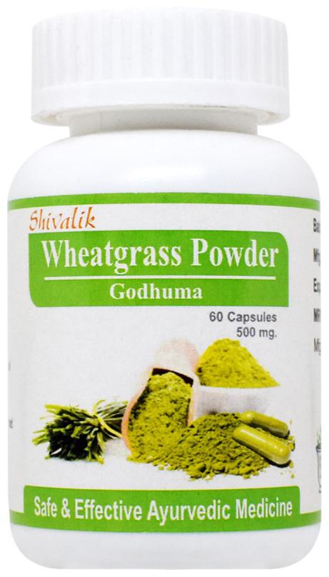 

Shivalik Herbals Wheatgrass Powder 60 Capsules(Pack of 2)