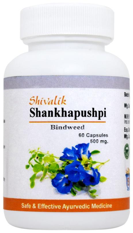

Shivalik Herbals Shankhapushpi 60 Capsules(Pack of 2)