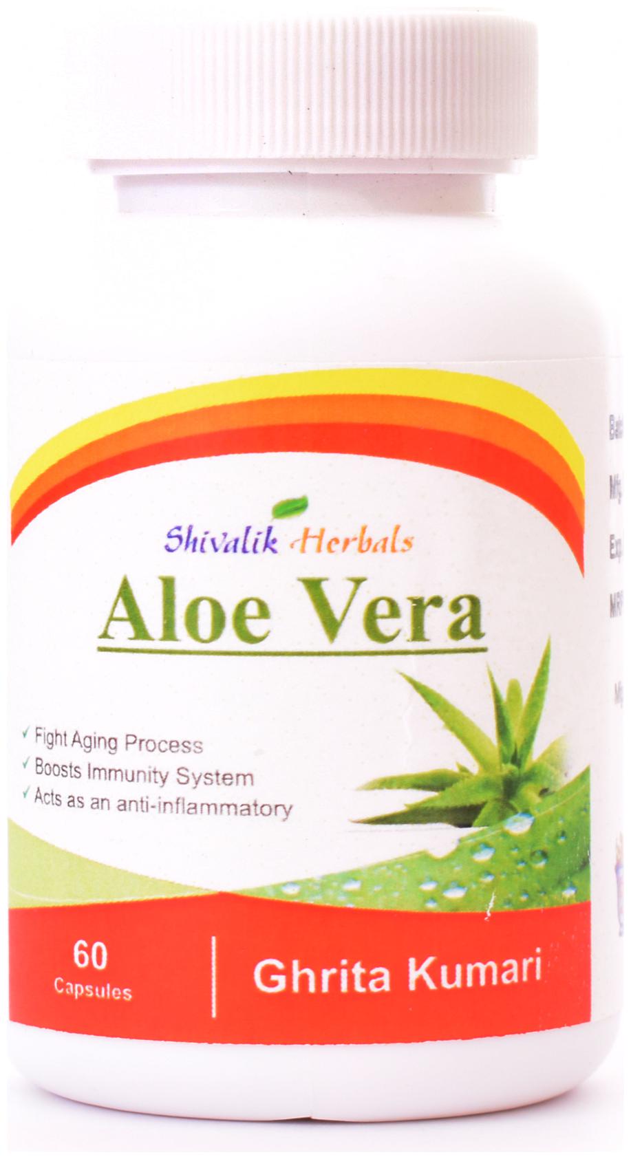 

Shivalik Herbals Aloe Vera 120Capsules Immunity Immunity Booster