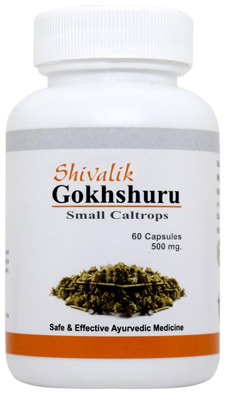 

Shivalik Herbals Gokhshuru 60 Capsules(Pack of 2)