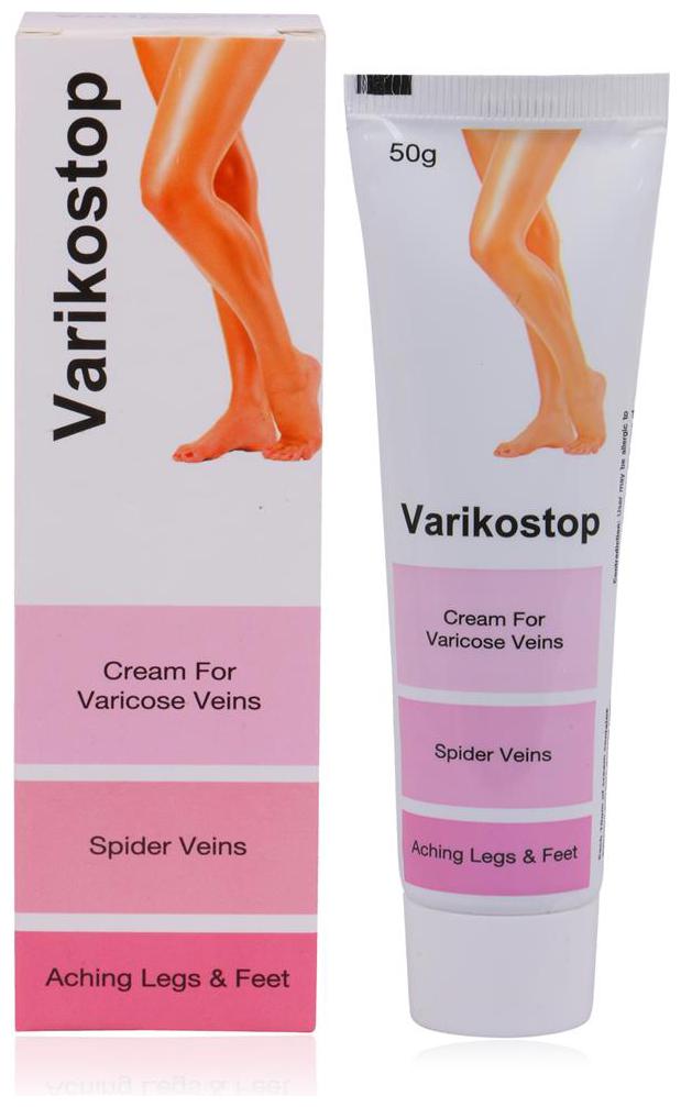 

Shivalik Herbals Varikostop Cream for varicose and spider veins 50 g