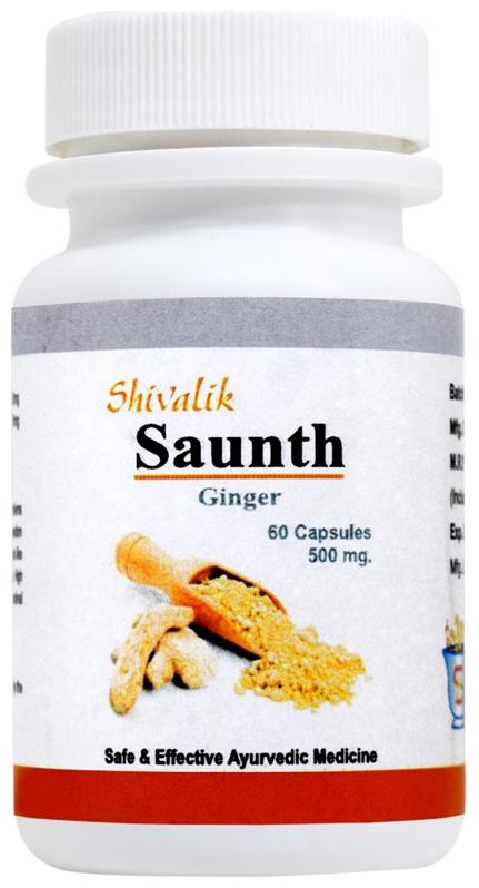 

Shivalik Herbals Saunth 60 Capsules(Pack of 2)