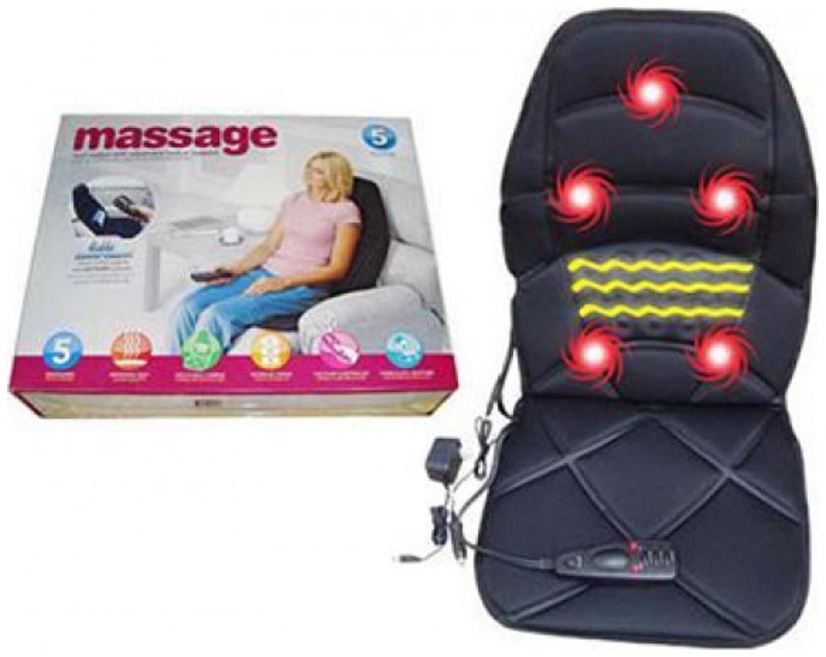 

Shrines Seat Topper Back And Neck Massager With Soothing Heat Function