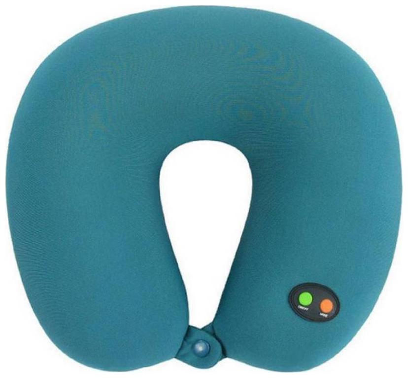 Buy Shrines U Shaped Memory Foam Travel Vibrating Microbead Neck