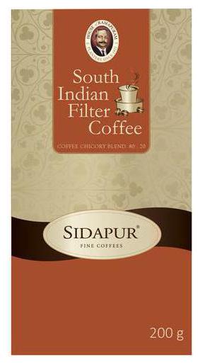 

Sidapur Coffee - South Indian Filter Coffee 200 g