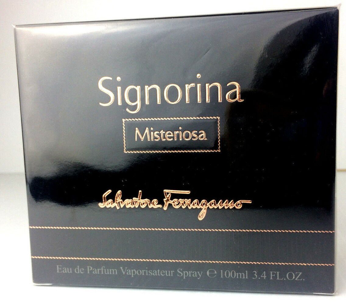 

SIGNORINA MISTERIOSA By SALVATORE FERRAGAMO EDP PERFUME SPRAY 3 4 OZ NEW IN BOX