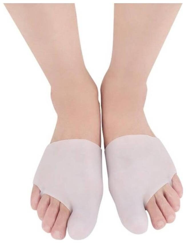 

Silicone toe bunion corrector and protecto