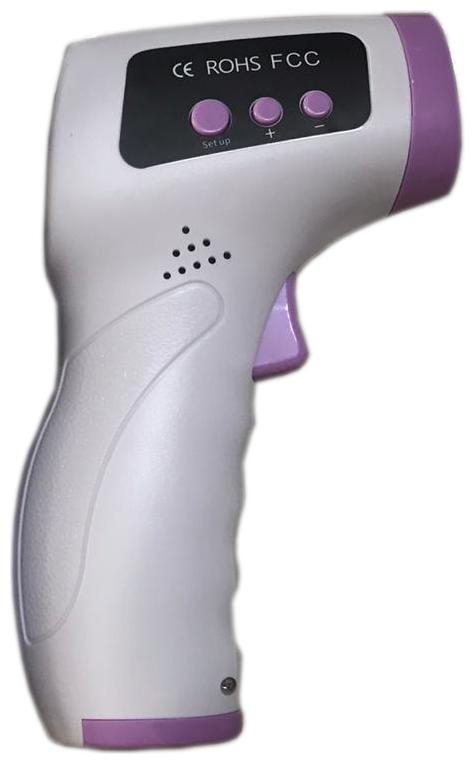 

Silver Spot (DPSINER-01) Infrared Adult Forehead Non Contact Thermometer With LCD Display