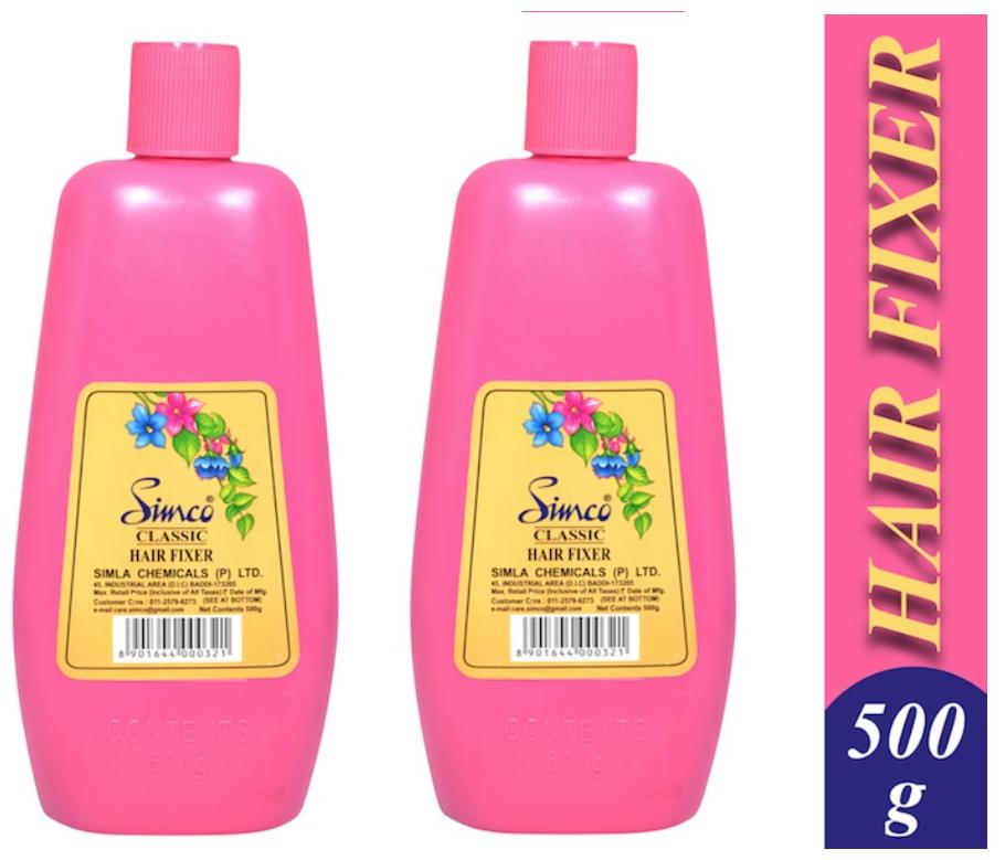 

Simco Hair Fixer Classic 500 ml each Pack of 2