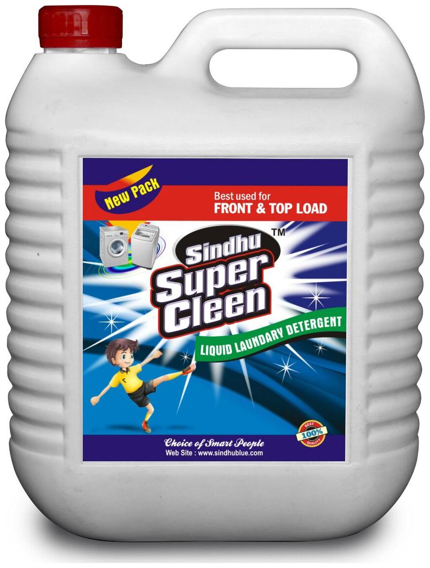 

Sindhu Super Clean Liquid Laundry Detergent - 5 L Export Quality