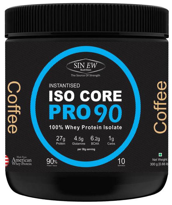 

Sinew Nutrition Isocore 90 Pro Whey Protein Flavor (Coffee) 300 g