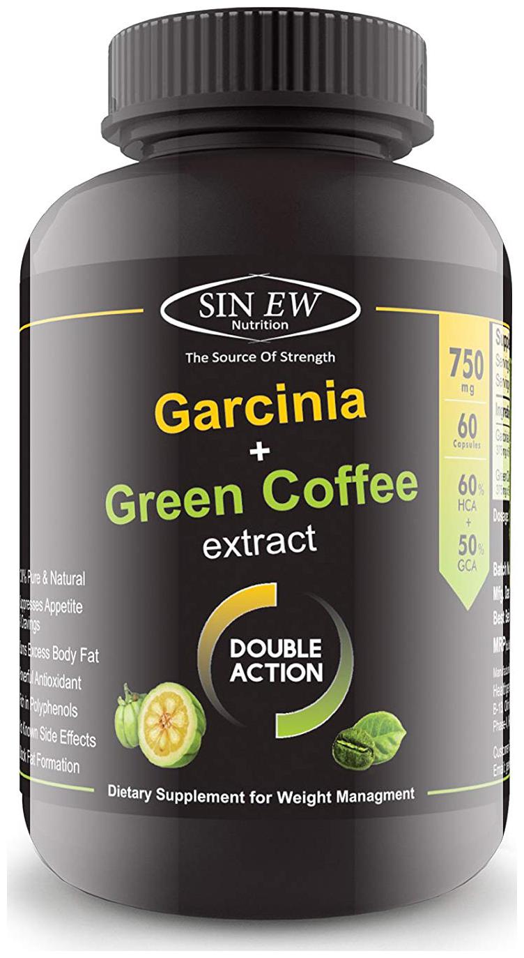 

Sinew Nutrition Garcinia Cambogia And Green Coffee Bean Extract 60 Caps