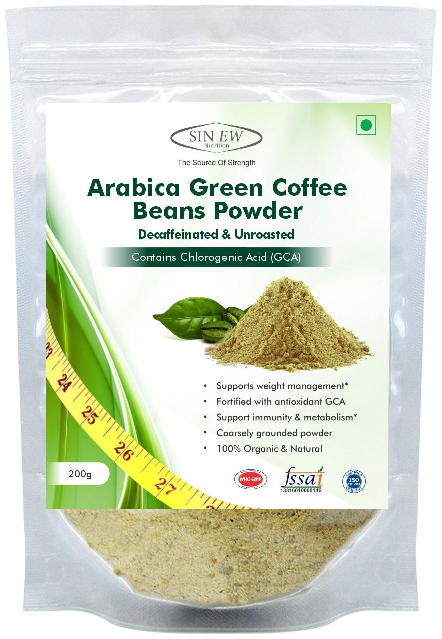 

Sinew Nutrition Arabica Green Coffee Beans Powder 200 g