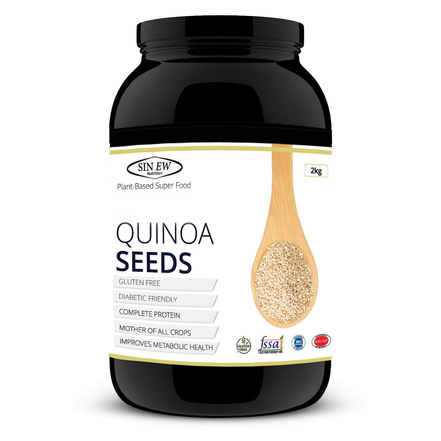 

Sinew Nutrition White Quinoa Seeds 2 kg