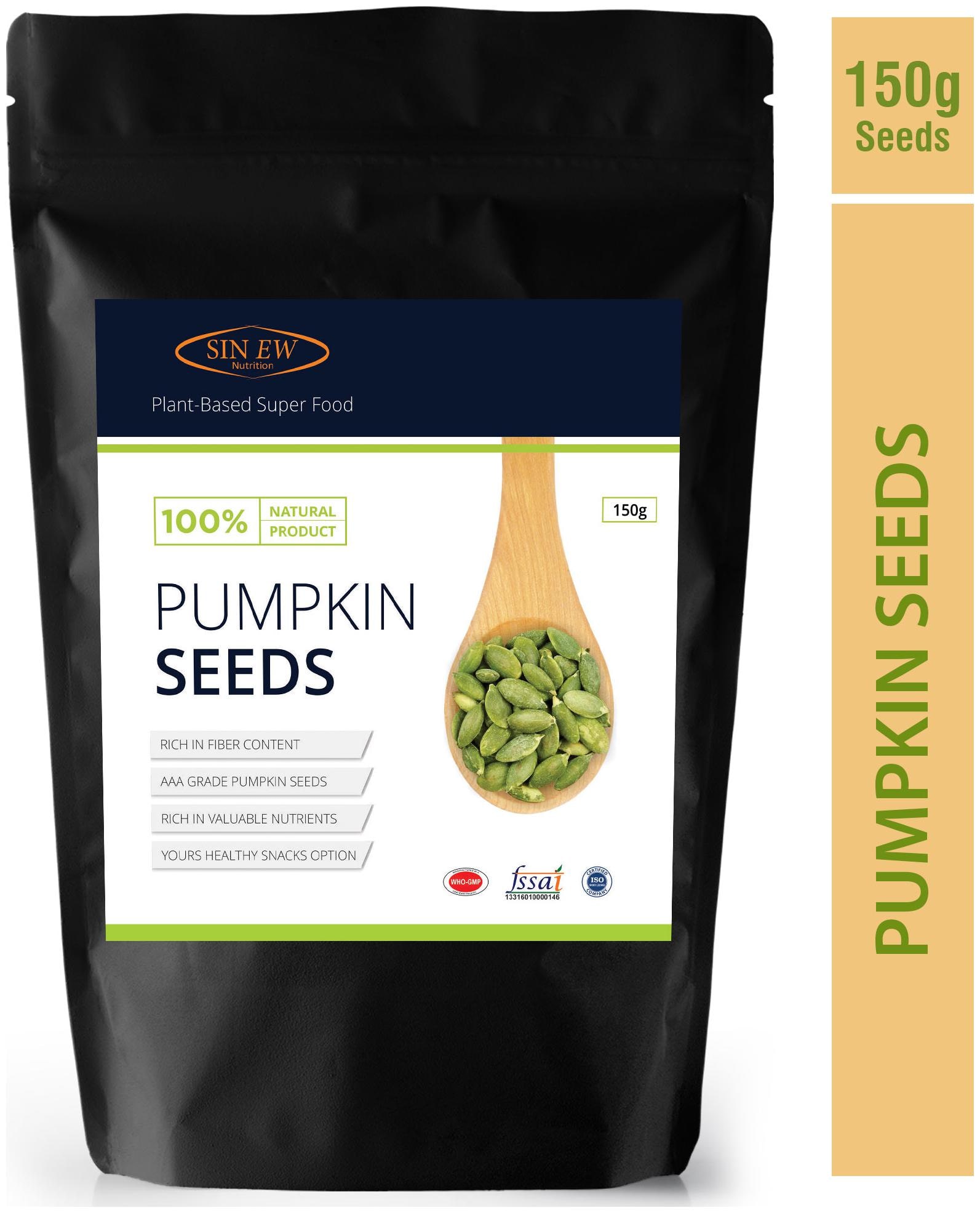 

Sinew Nutrition Pumpkin Seeds Protein And Fibre Rich Superfood 150g
